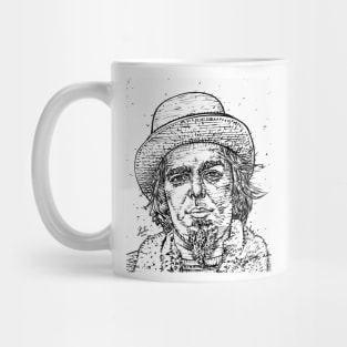 CAPTAIN BEEFHEART ink portrait Mug